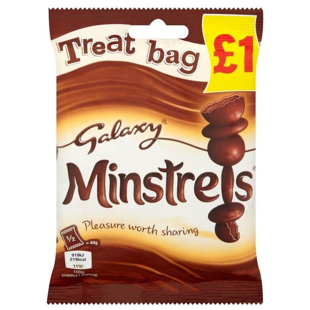 Minstrels Treat Bag - 88g (Pack of 20)