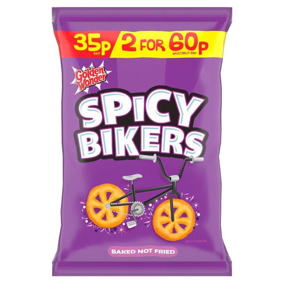 Golden Wonder Spicy Biker 22g (Pack of 36)