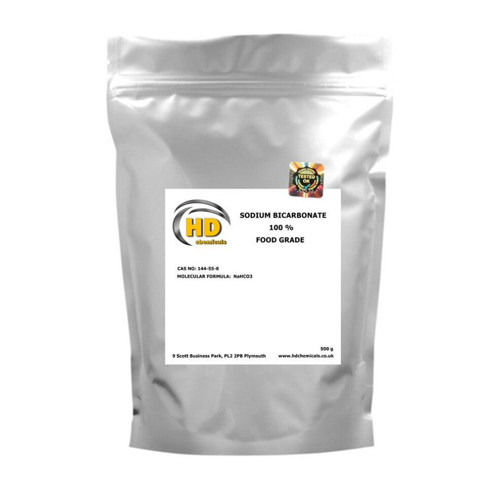 (500g) Sodium Bicarbonate of Soda Baking Soda Fine Powder Food Grade