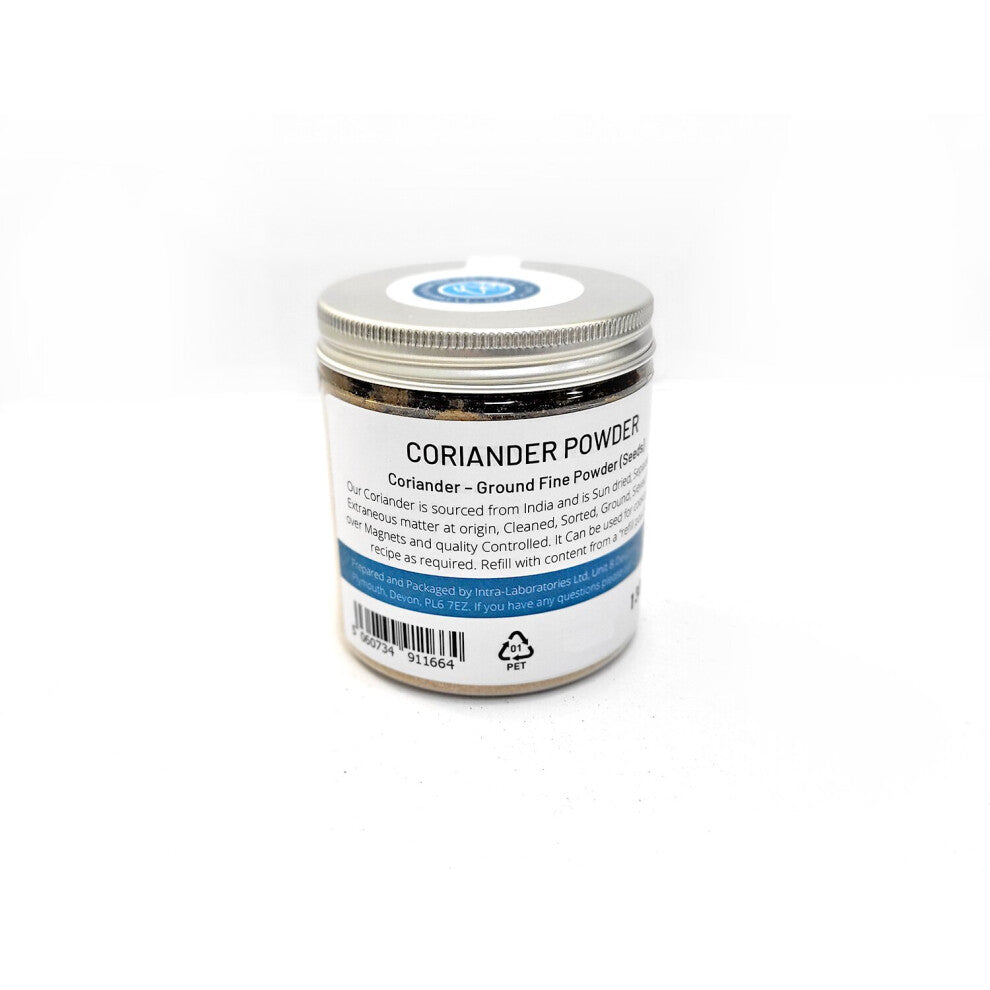 Ground Coriander Seeds 130g Pot