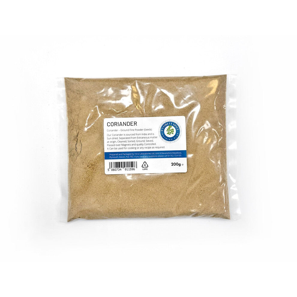Ground Coriander Seeds 200g