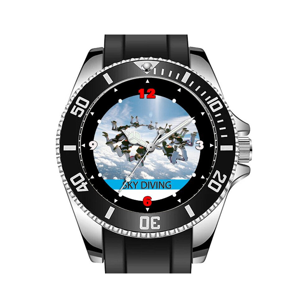 Sky Diving Sporty Unique Stylish Wrist Watch