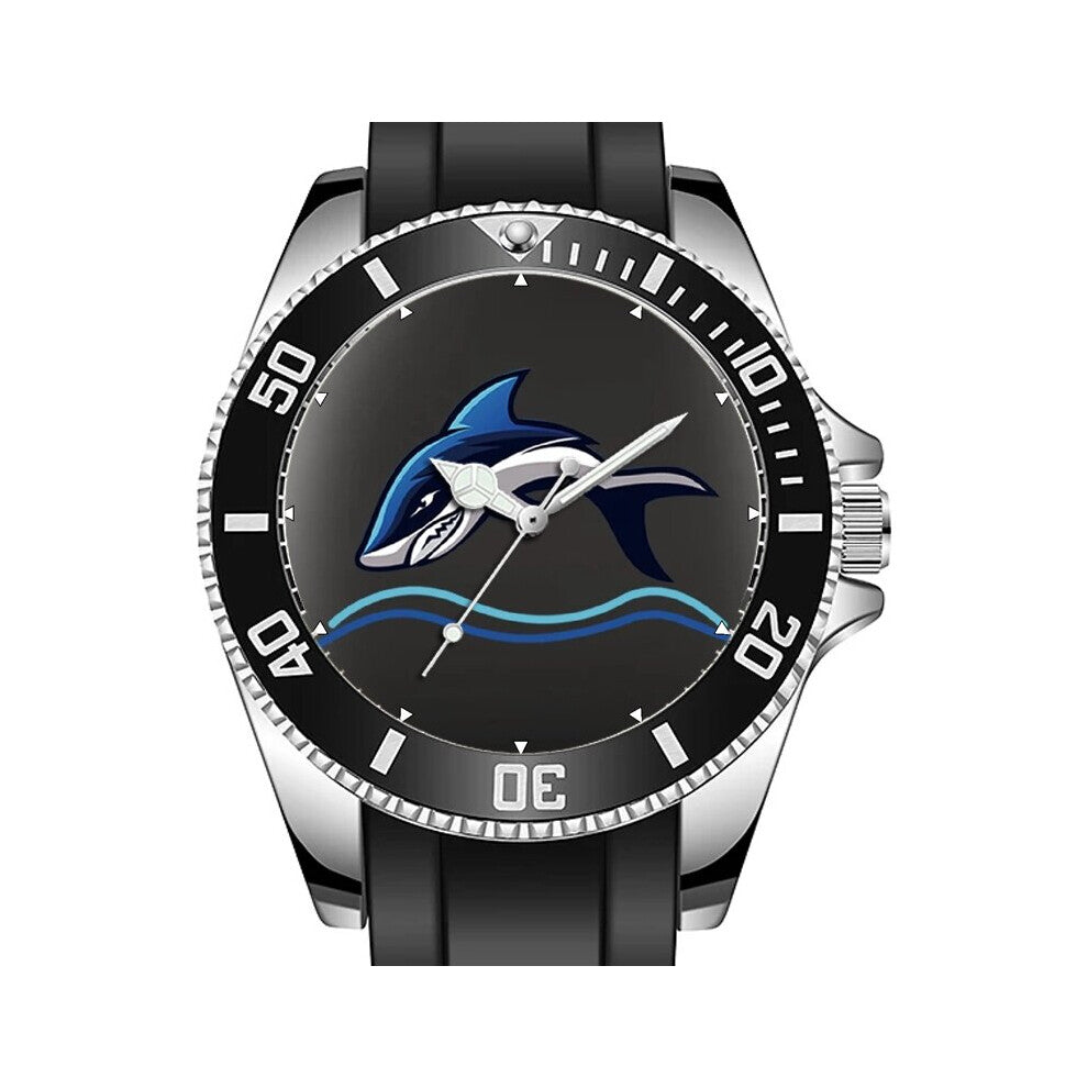 Shark Diving Art Sporty Unique Stylish Wrist Watch