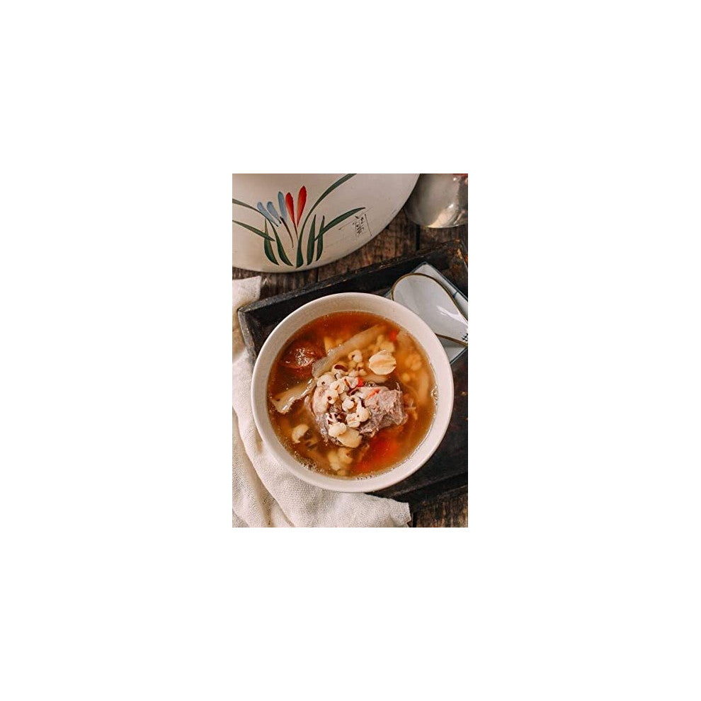 180g Cantonese Ching Po Leng Soup Stock Spice Kit For Broth Stew Chinese Pearl Barley Chinese Yam Lotus Seeds Fox Nuts Lilly Bulbs Jade Bamboo Longan