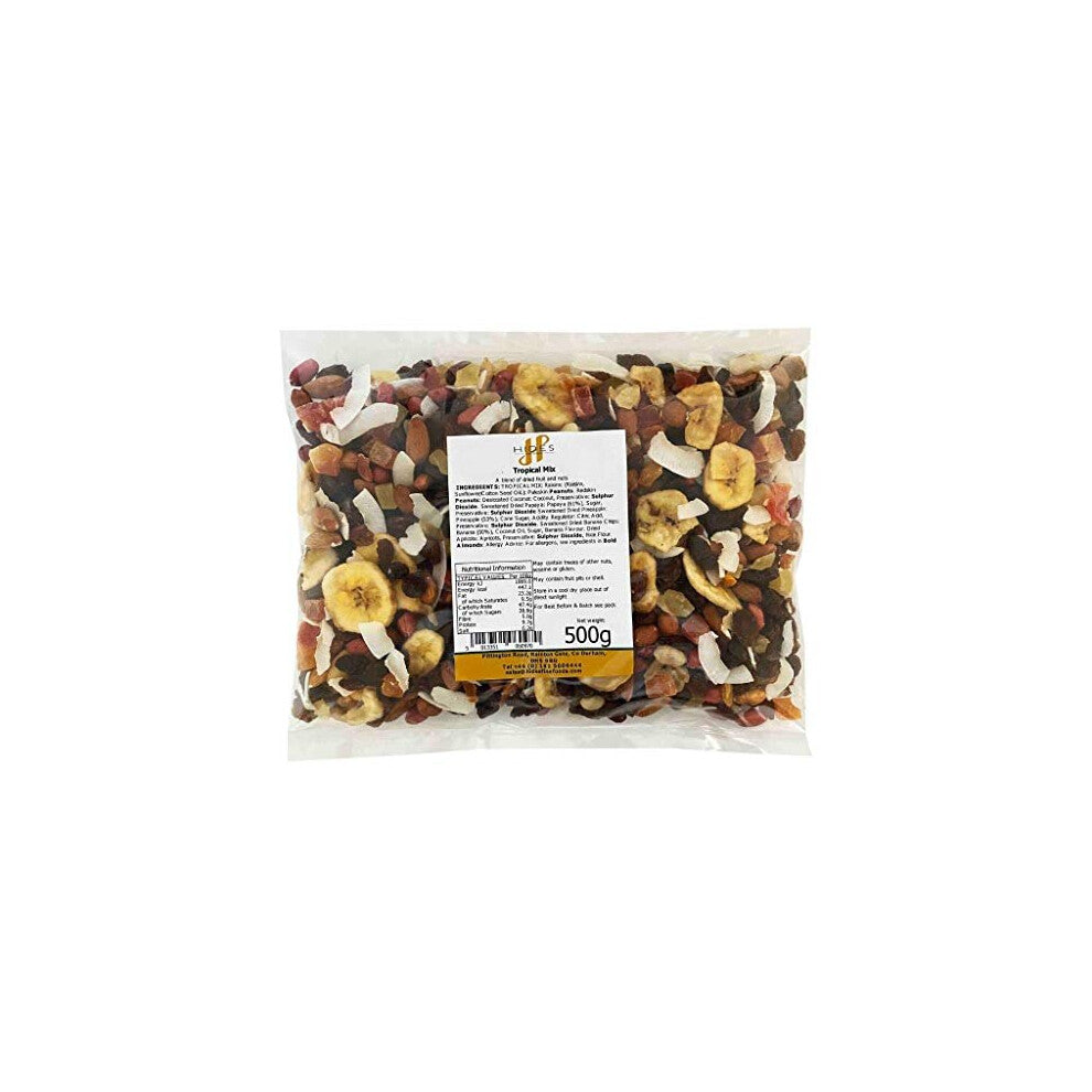 Tropical Mix A Blend of Dried Fruit & Nuts (500g)