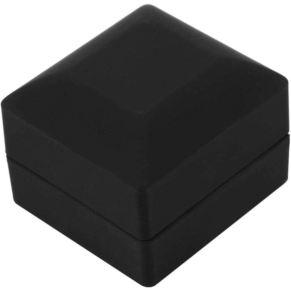 4 Types LED Lighted Ring-Pendant-Bracelet-Necklace Jewelry Display Case Gift Storage Box for Home, Shop, Dressing Room