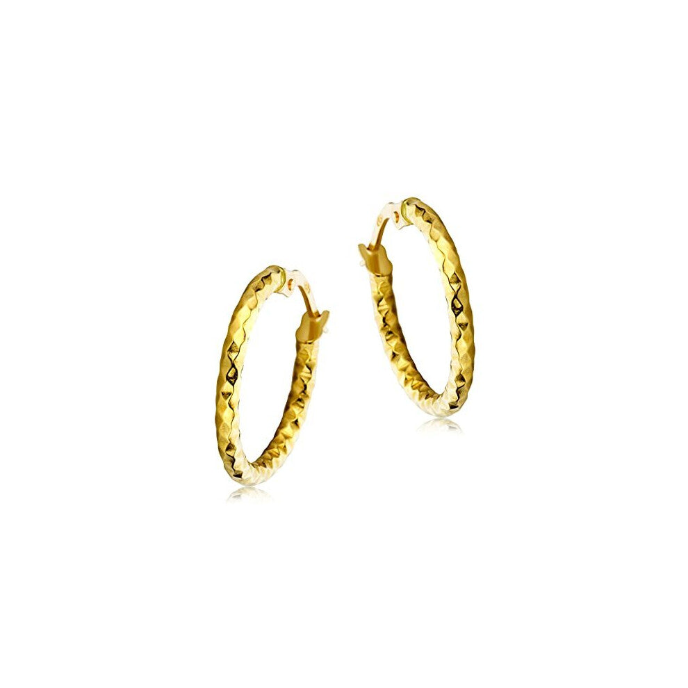 Miore Earrings Women Hoops Yellow Gold 18 Kt - 750