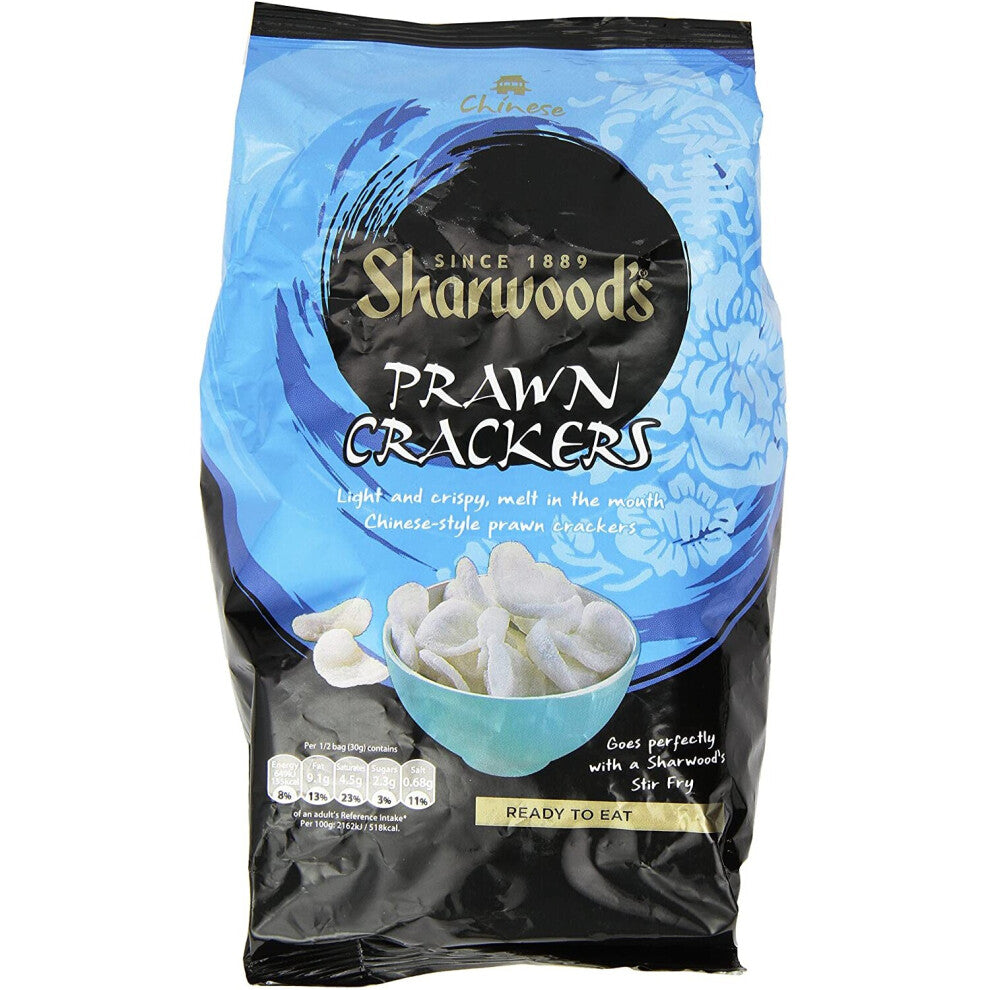 Sharwood's Ready To Eat Prawn Crackers, 60 g