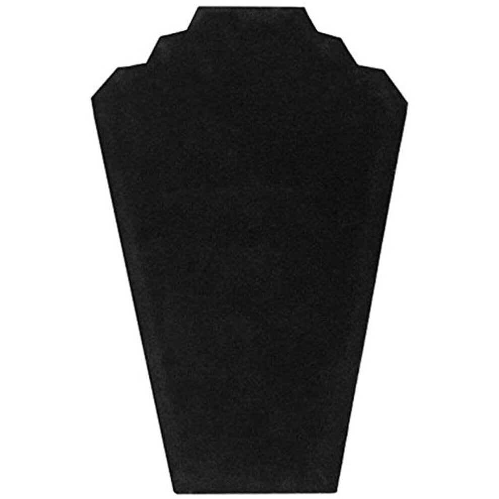 TENDYCOCO Black Velvet Pendant Stand Display Neck Chain Holders Jewelry Bust Necklace Bust for Jewelry Store Home