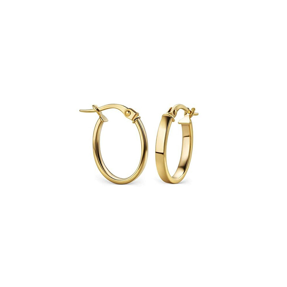 Miore Earrings Women Hoops Yellow Gold 9 Kt - 375