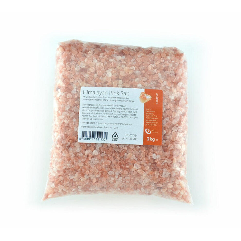 Himalayan Pink Salt - Coarse - 2Kg