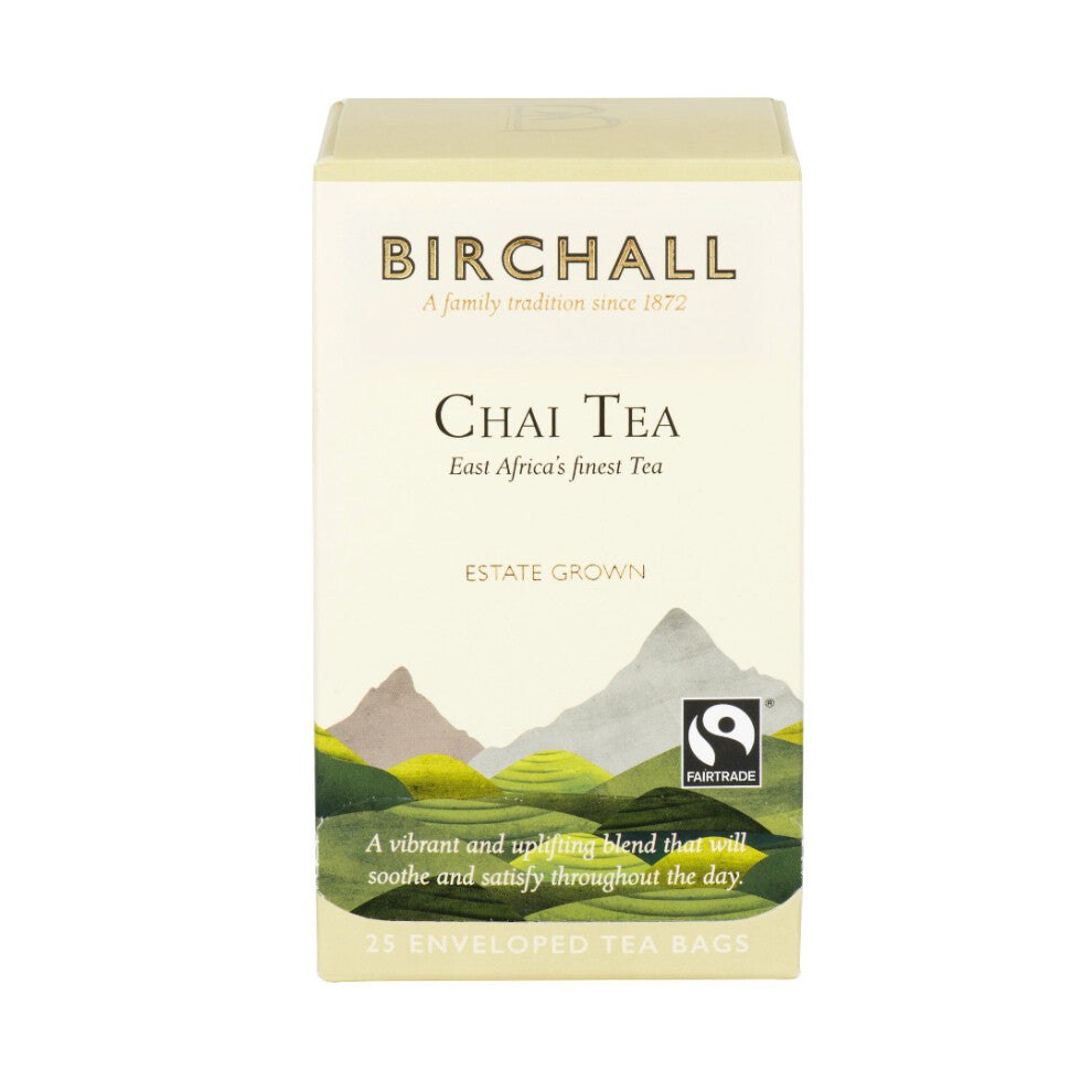 Birchall Chai Tea Plant-Based Enveloped Tea Bags (25)