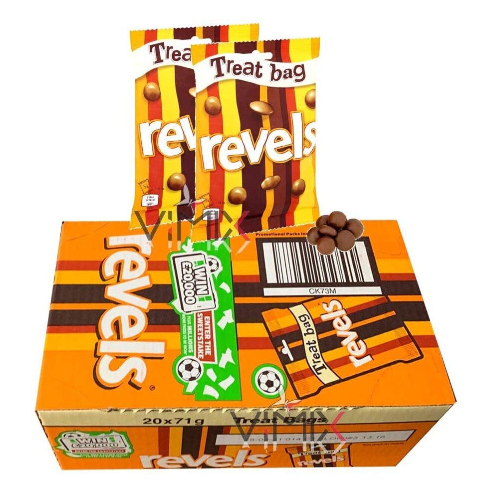 Revels Chocolate Treat Bag - Pack of 20 x 71G