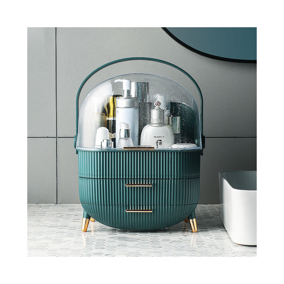 Women's Cosmetic Bag Storage and Organization Jewelry Box Makeup Single Drawer Type Desktop Dus