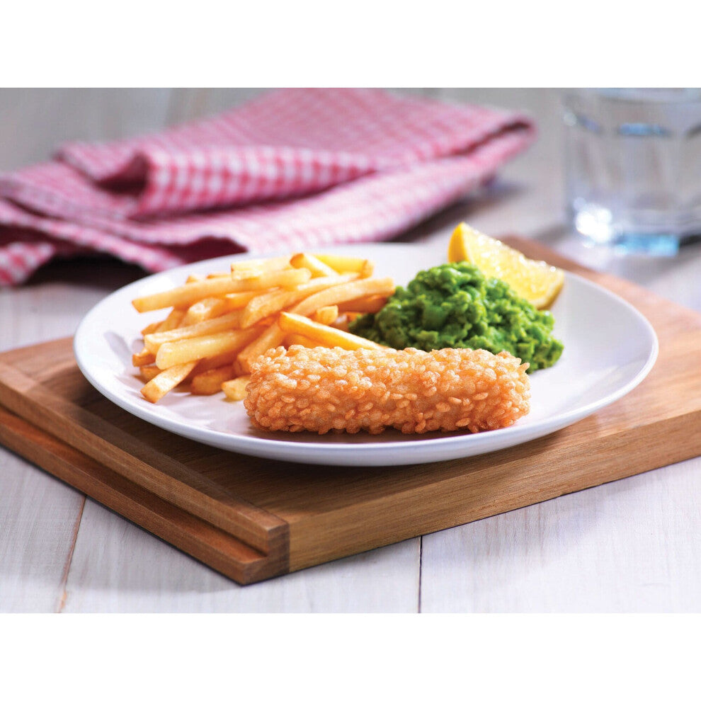 Crown Frozen MSC Gluten Free Bubble Coated Fish Fillets - 1x3kg