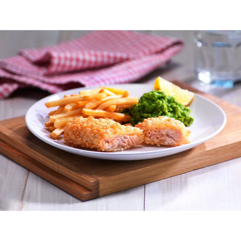 Crown Frozen MSC Gluten Free Bubble Crumb Salmon Fillets 60g - 1x3kg