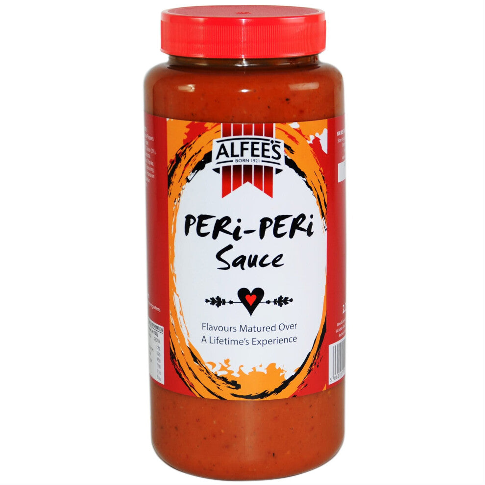 Alfee's Peri Peri Sauce - 2x2.25ltr