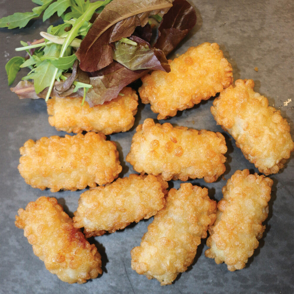Crown Frozen MSC Gluten Free Bubble Crumb Fish Bites - 1x3kg