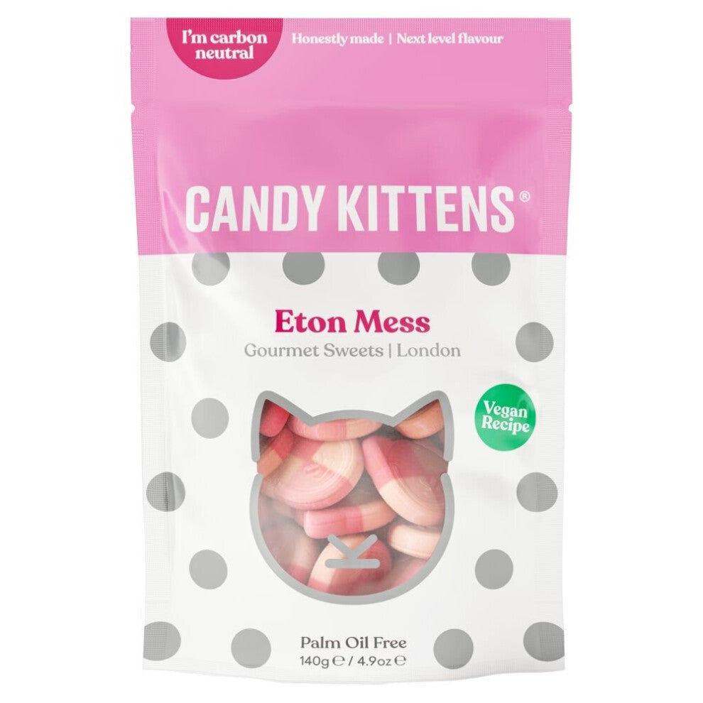 Candy Kitten Eton Mess Gourmet Sweets 140g (Pack of 7)