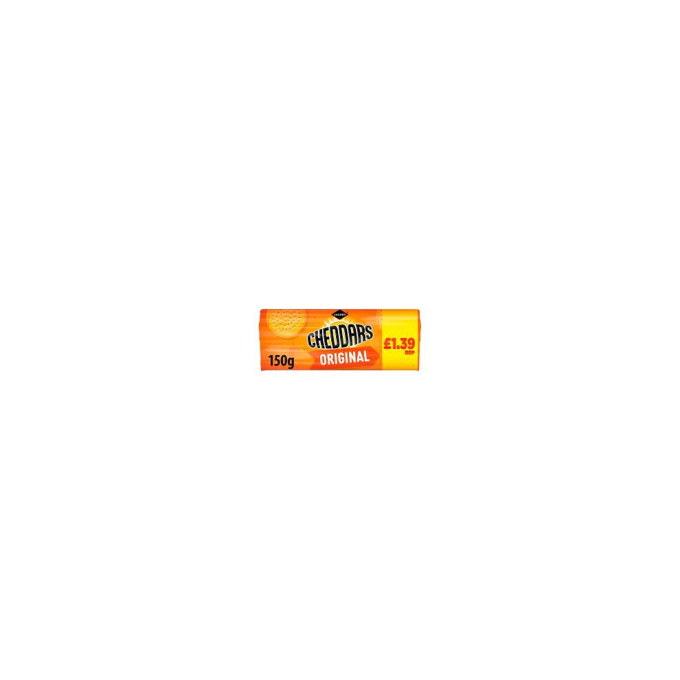 Jacob's Baked Cheddars Cheese Crackers 150g 9Pack of 12)