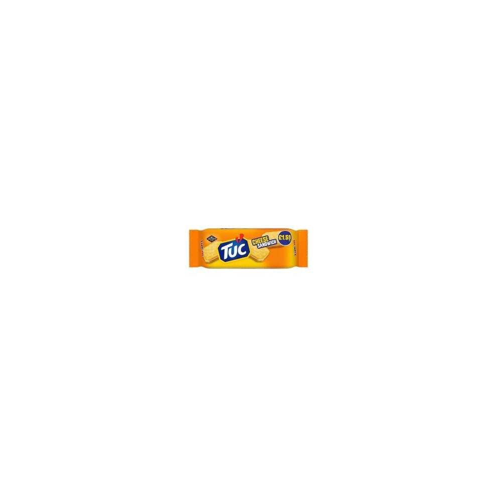 Jacob's TUC Cheese Sandwich Crackers 150g (Pack of 12)