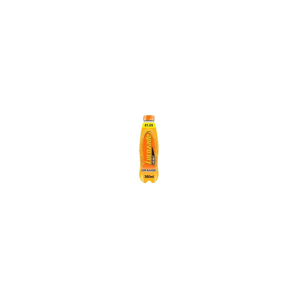 Lucozade Energy Drink Orange 380ml (Pack of 24)