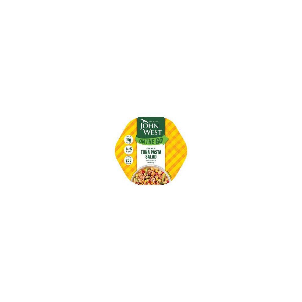 John West On the Go French Tuna Pasta Salad 220g (Pack of 6)