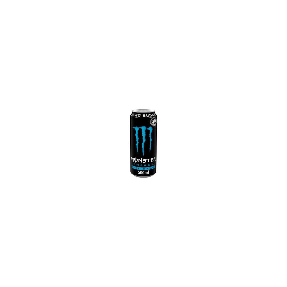 Monster Zero Sugar Energy Drink 12 x 500ml (Pack of 12)
