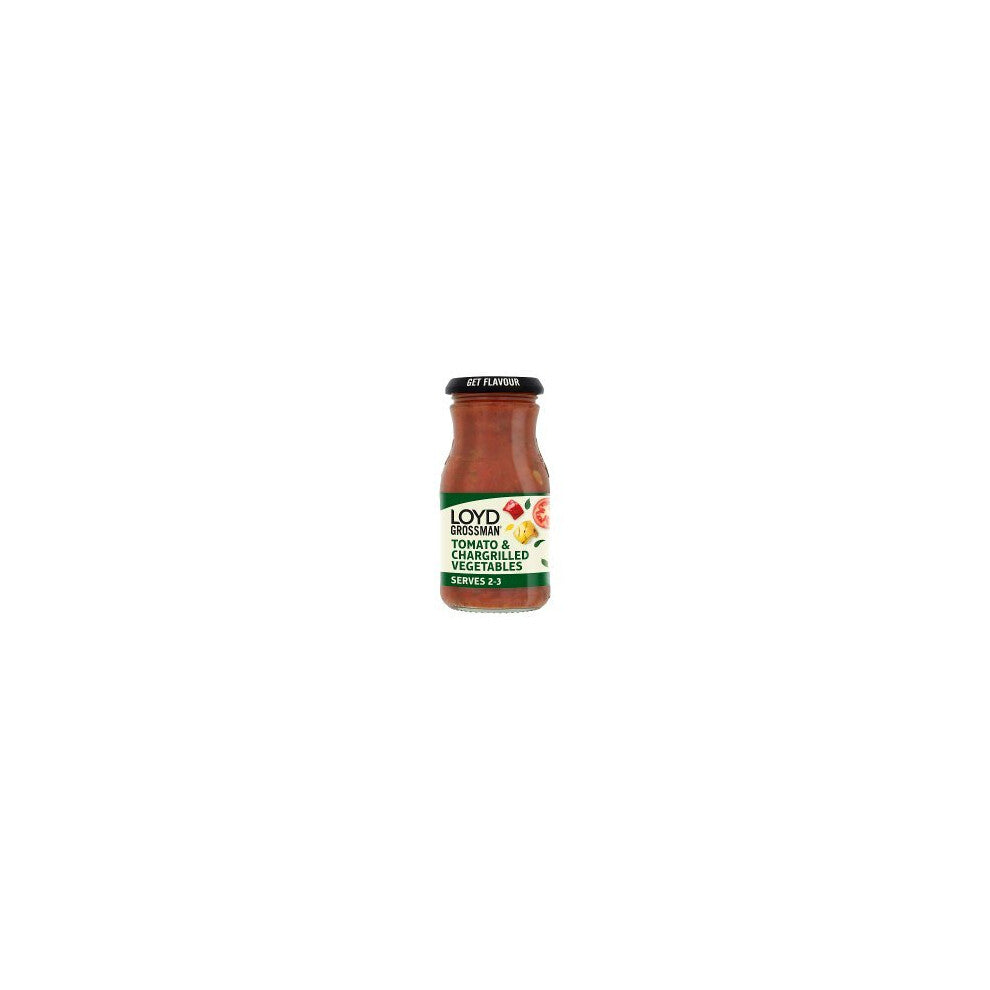 Loyd Grossman Tomato & Chargrilled Vegetables Sauce 350g (Pack of 6)