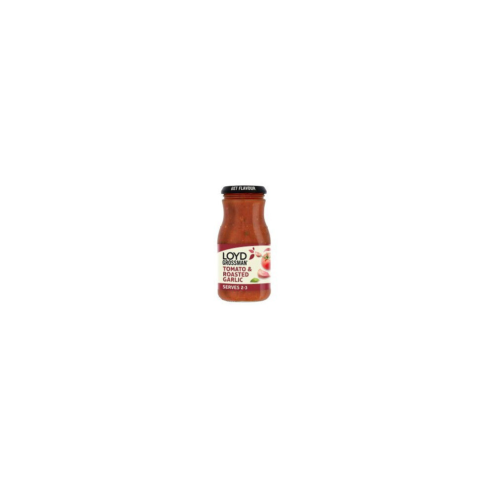 Loyd Grossman Tomato & Roasted Garlic Pasta Sauce 350g (Pack of 6)