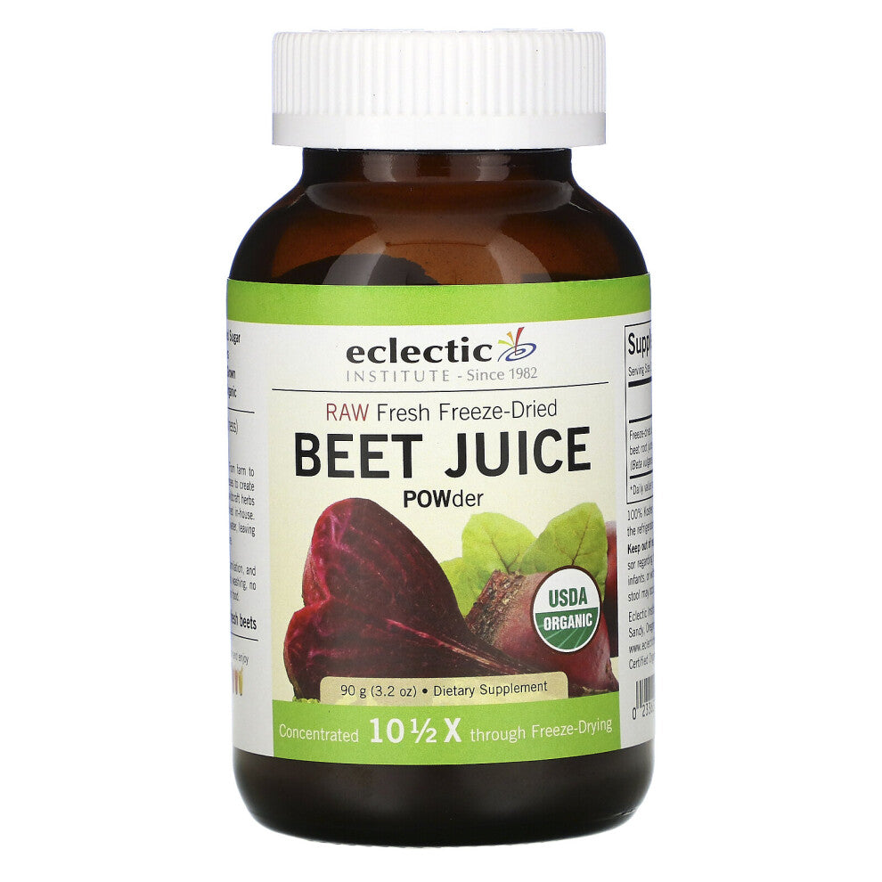 Eclectic Institute, Freeze Dried Fresh, Beet Juice, 3.2 oz (90 g)
