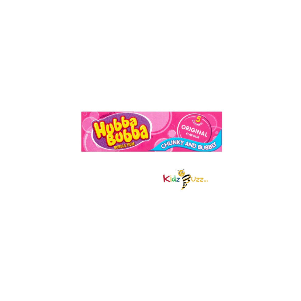Wrigley's Hubba Bubba Original Bubblegum 5-piece (Pack of 20)