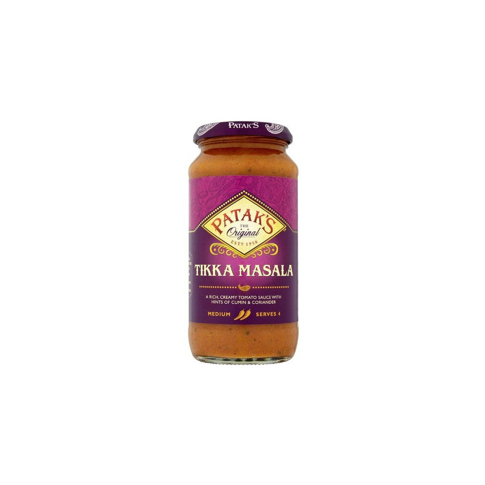 Patak's Original Tikka Masala Sauce 450g (Pack of 6)