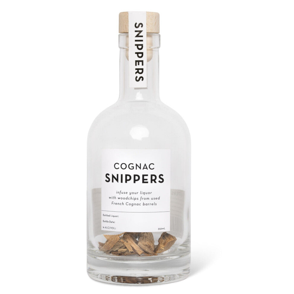 Snippers Homemade Liquor Woodchip Flavour Infused Cognac Bottle 350ml