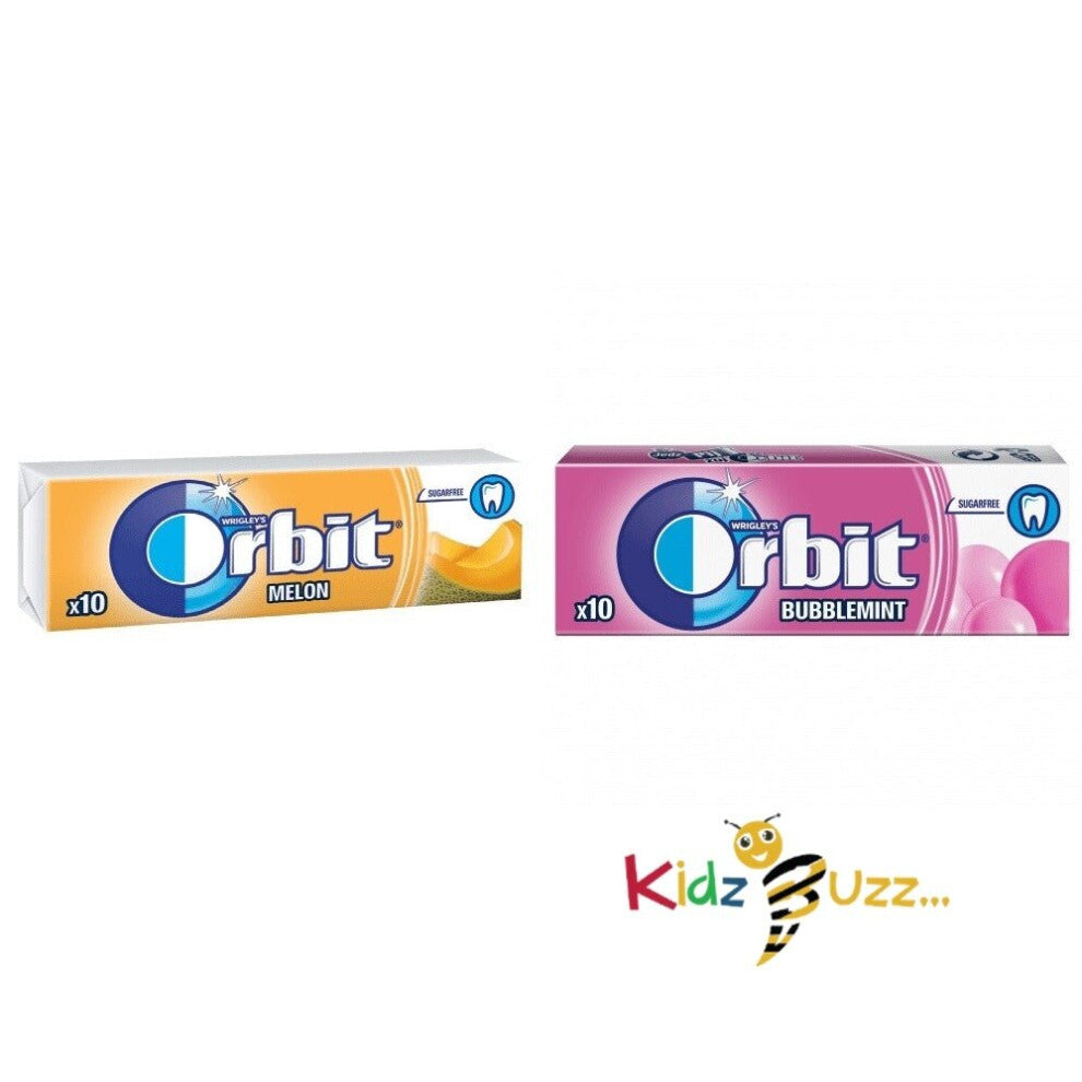 Mix Pack of Wingley's Orbit Melon & Bubblemint