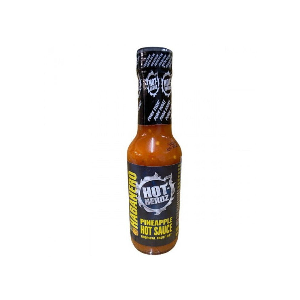 Tropical Fruit Pineapple & Habanero Chilli Hot Sauce 148ml Bottle