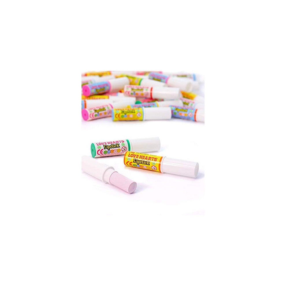 Swizzels Matlow Love Heart Lipstick Candy (Pack Of 10)