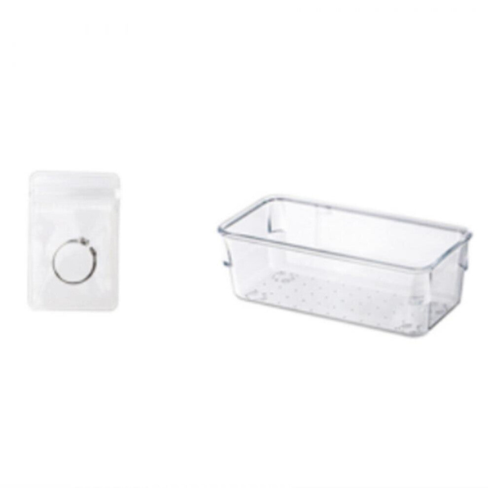 Jewelry Storage Bag Ring Holder Zipper Closure Bag 30xsmall Bag+1xbox