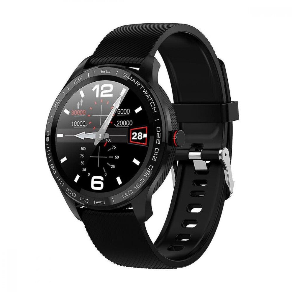 Full Round Touch Screen Stainless Steel Bezel Ecg Heart Rate Ip68 Facebook Display Business Smart
