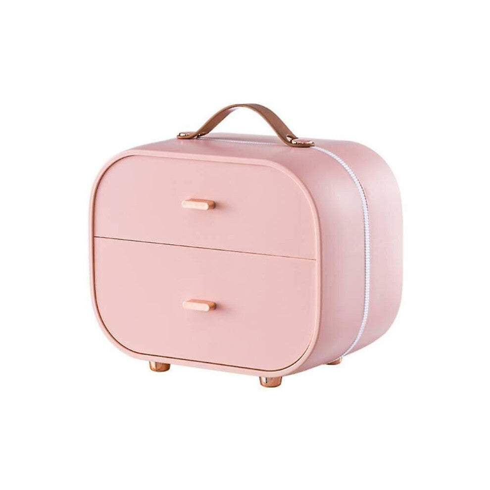 Desktop Drawer Jewelry Storage Box, Large-capacity Cosmetic Jewelry Storage Box