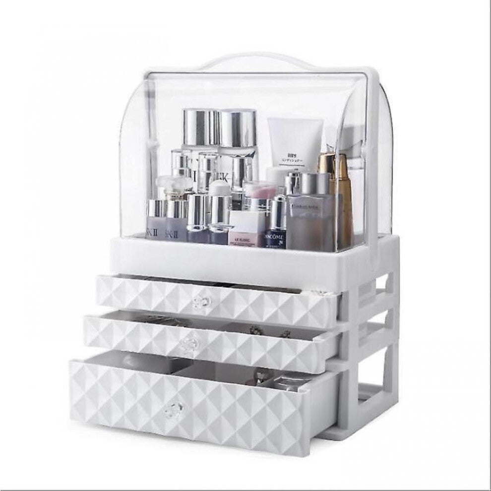 Makeup Organizer For Cosmetic Large Capacity Cosmetic Storage Box Desktop Jewelry Organizers
