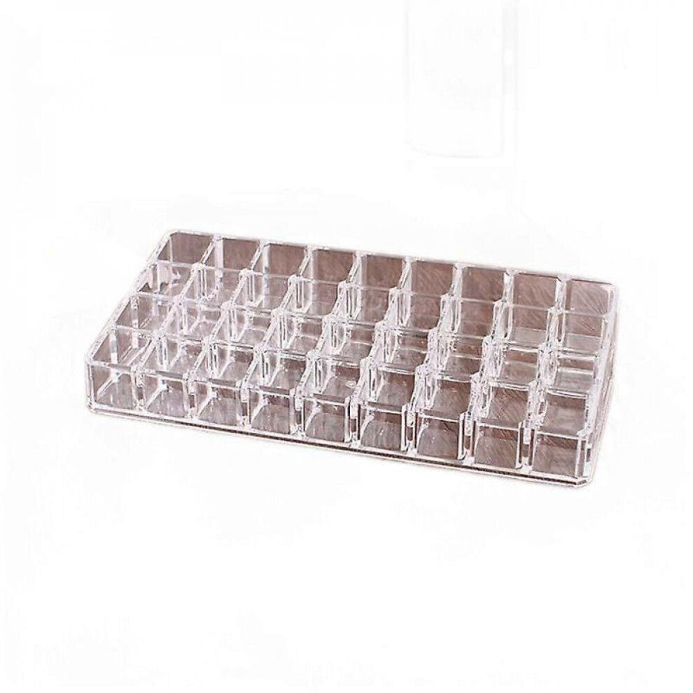Acrylic Clear Makeup Organizer Box Storage Nail Polish Lipsticks Holder Make Jewelry Box