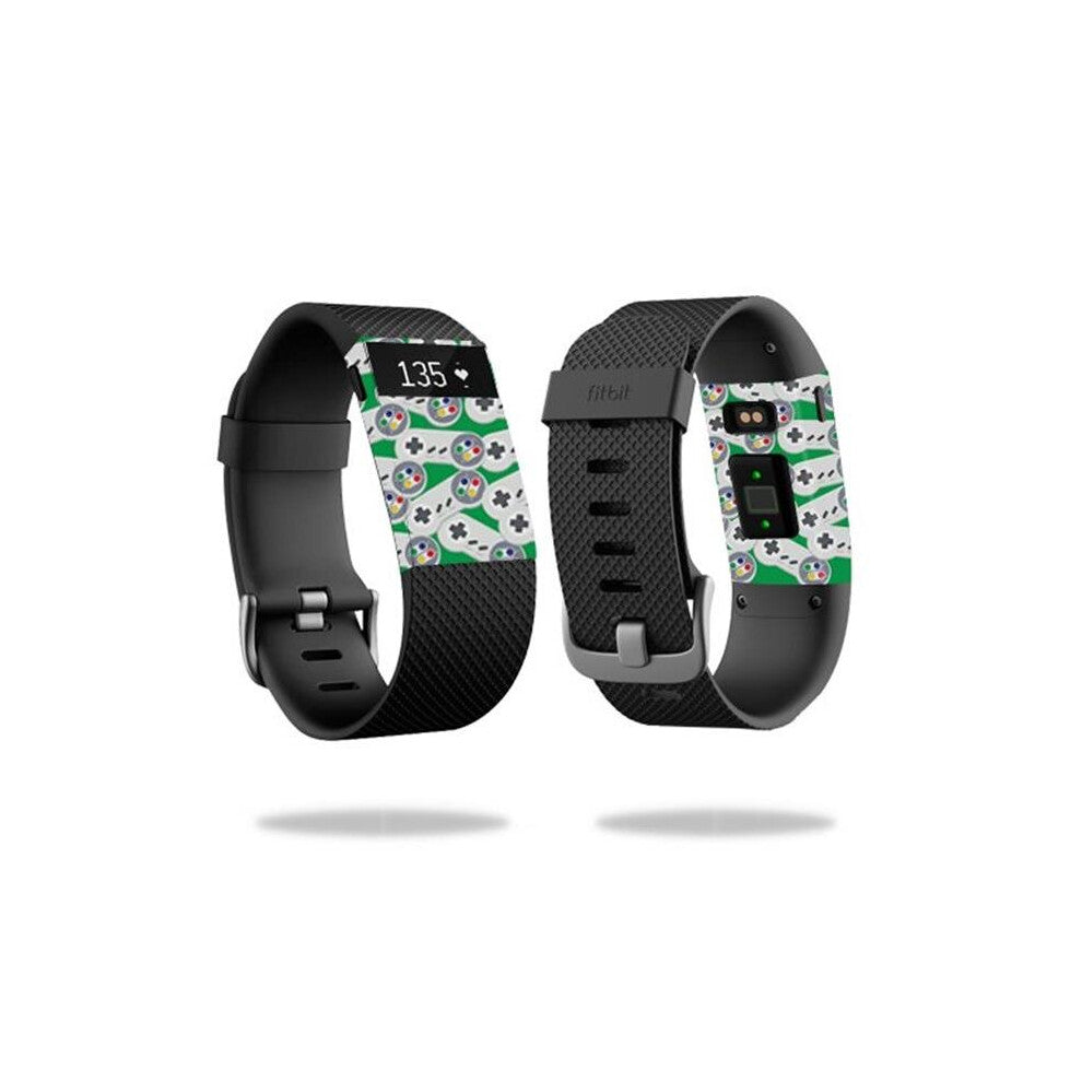 MightySkins FITCHARHR-Retro Controllers 1 Skin for Fitbit Charge HR Cover Sticker Watch - Retro Controllers 1