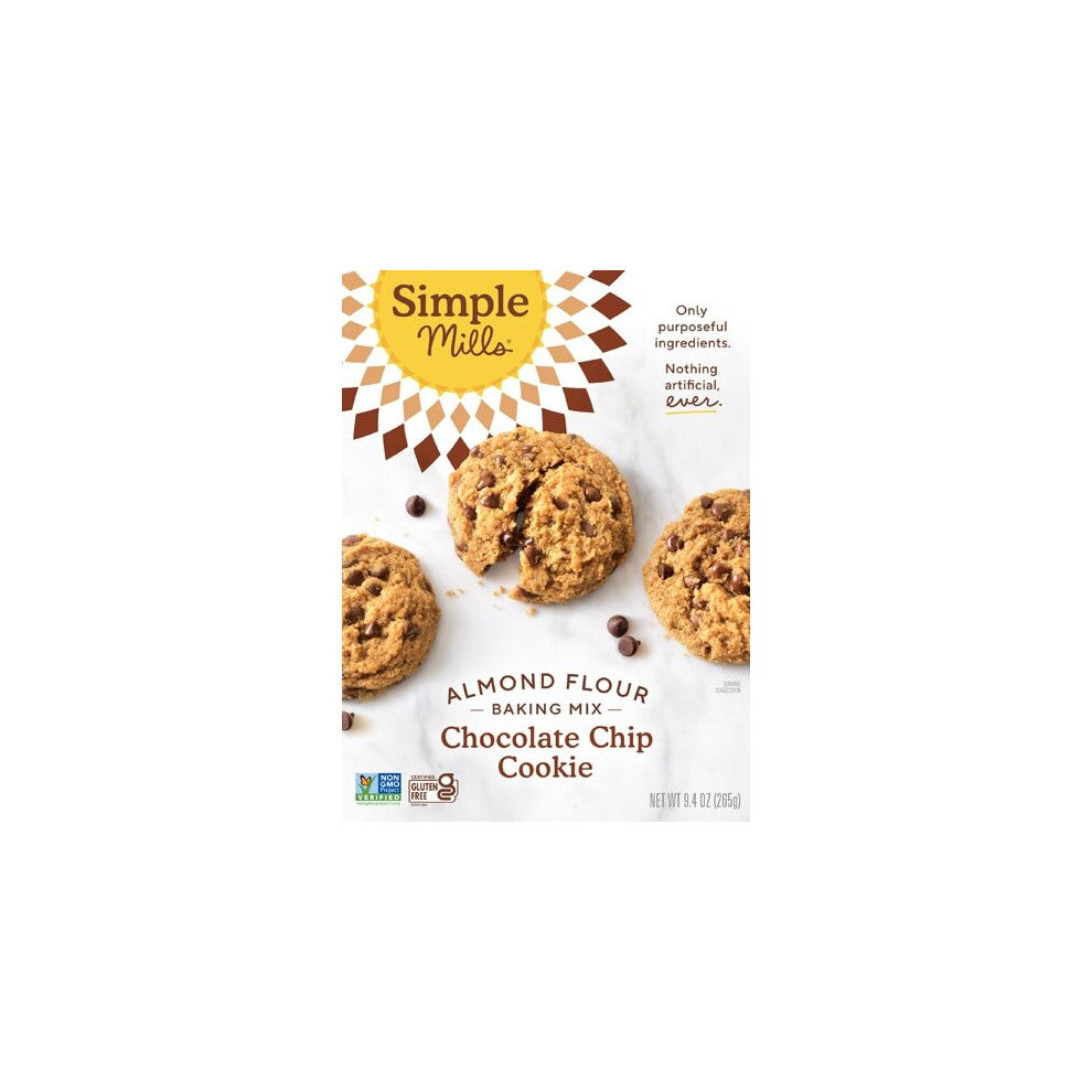 Simple Mills Gluten Free Almond Flour Mix Chocolate Chip Cookie -- 9.4 oz