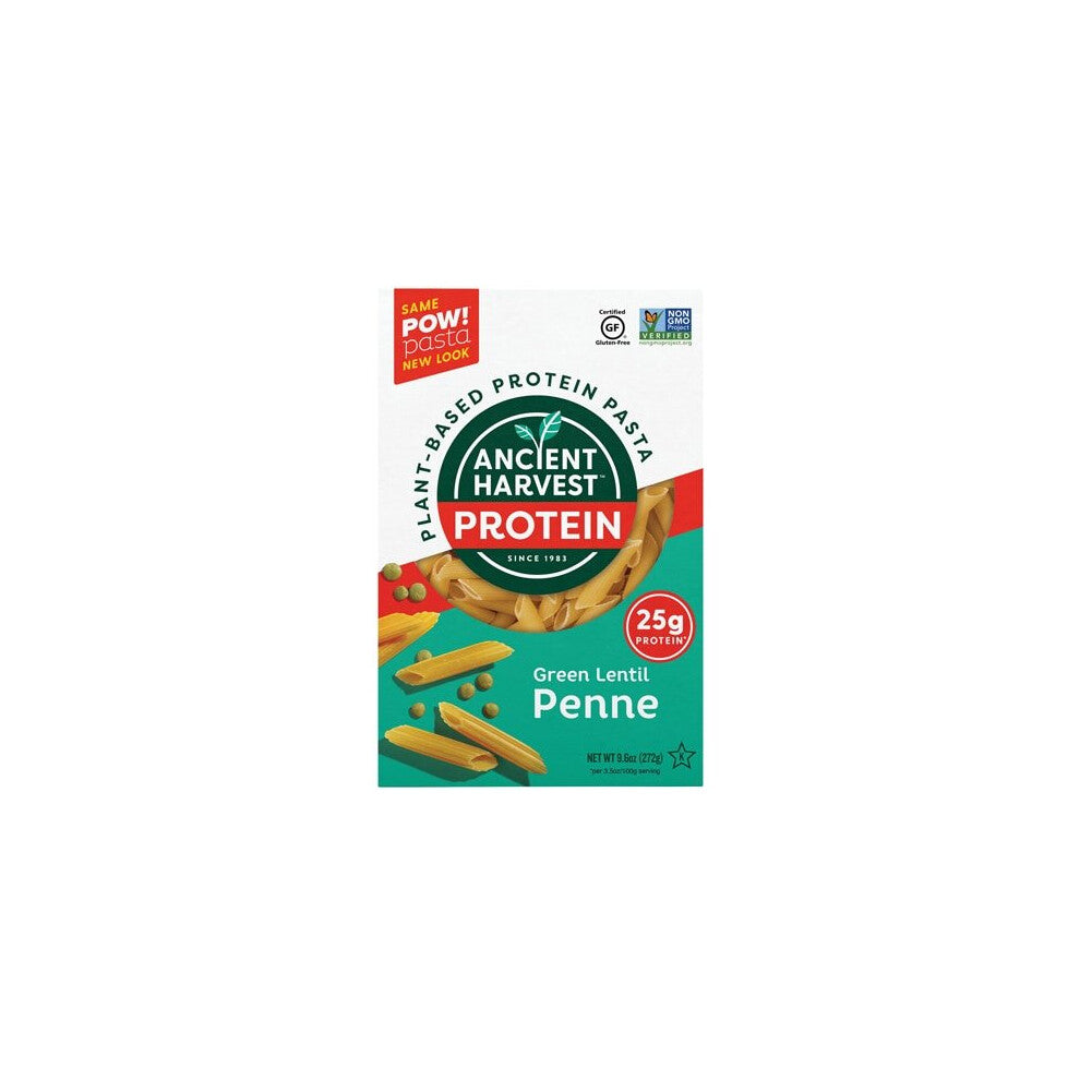 Ancient Harvest POW! Green Lentil Penne Pasta -- 8 oz