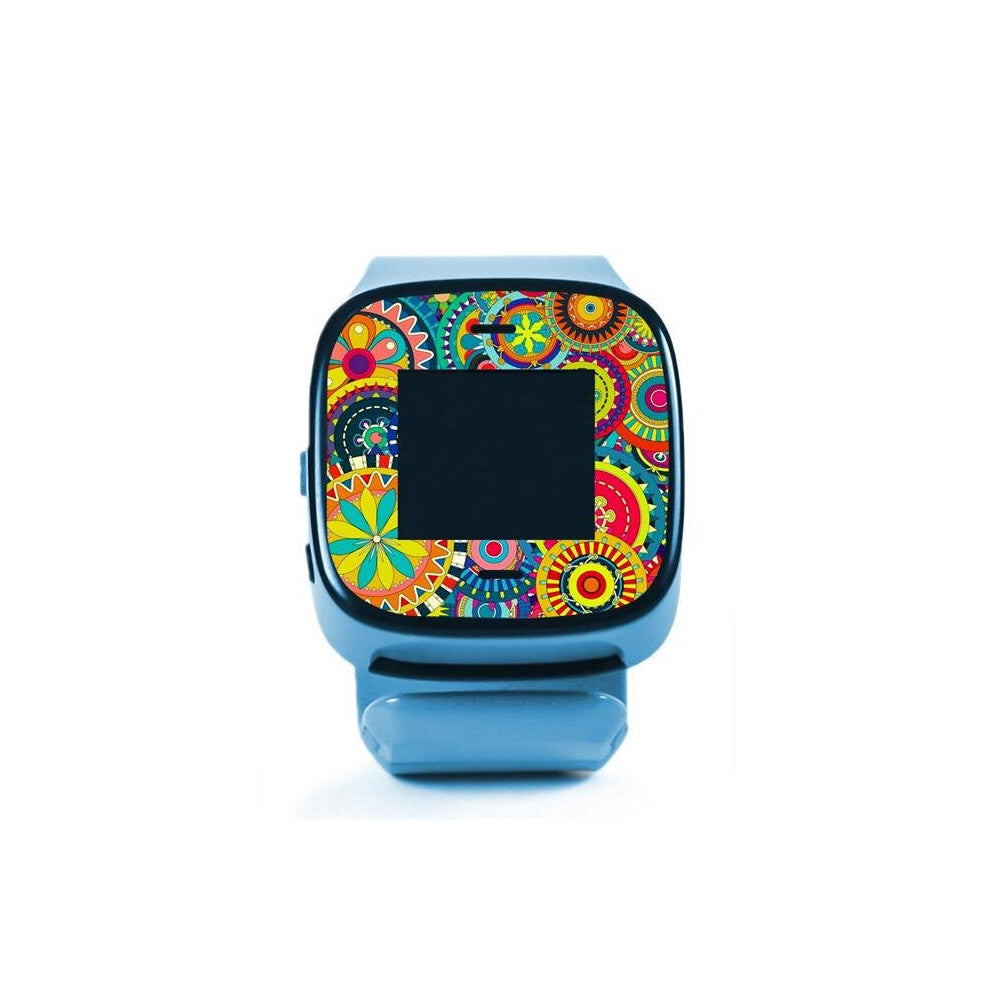 MightySkins FIL2-Flower Wheels Skin for Filip 2 Smartwatch - Flower Wheels