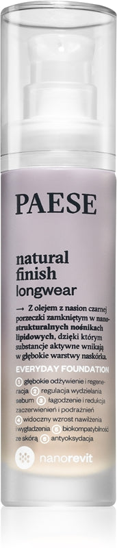 Country Nanorevit long-lasting foundation nourishing effect color 1.5 Nude 30 ml