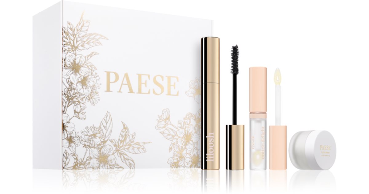 Country Perfect Set Geschenkset Country Cotton Delight 01 Lipgloss 7,5 ml + Feuchtigkeitsspendender Foundation Primer 30 ml + Mascara für dichte und v