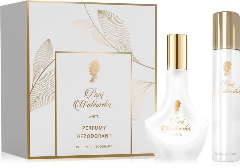 Pani Walewska Set Cadou Alb pentru Femei Apa de Parfum 30ml + Deodorant Spray 90ml
