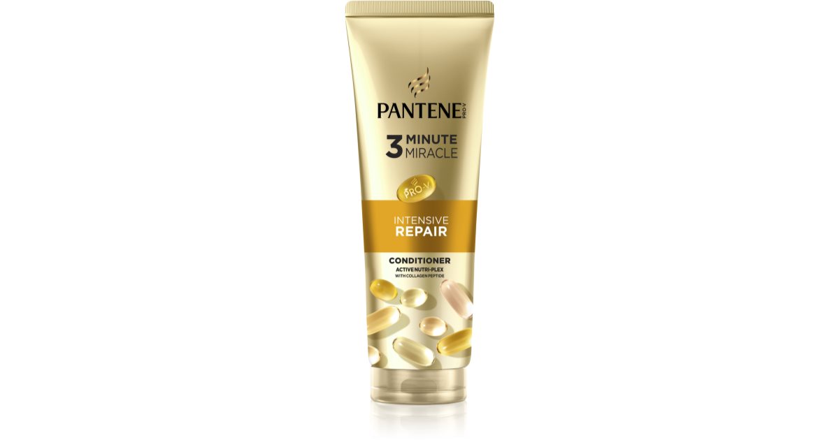 Pantene 3 Minute Miracle Intensive Repair Conditioner do włosów zniszczonych i suchych 220 ml